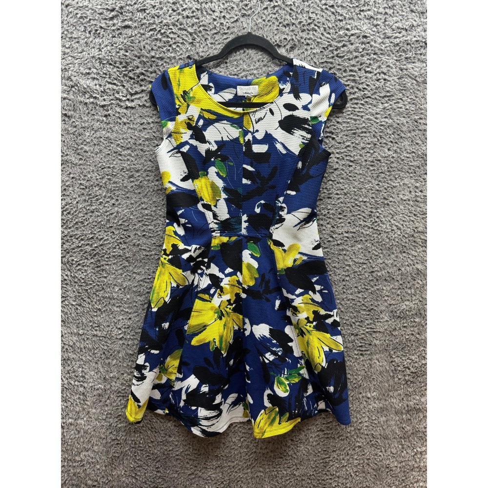 Signature Robbie Bee Floral Sleeveless Mini Dress Multicolor‎ Womens Size PS